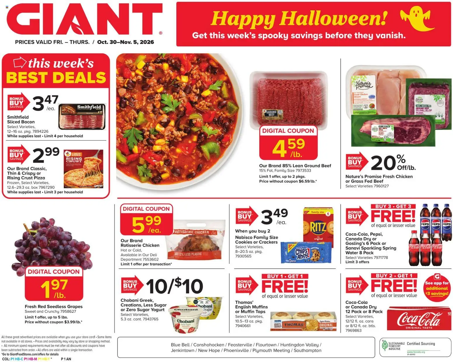 Giant Weekly Ad - valid from 10/30/2026 | Page: 1