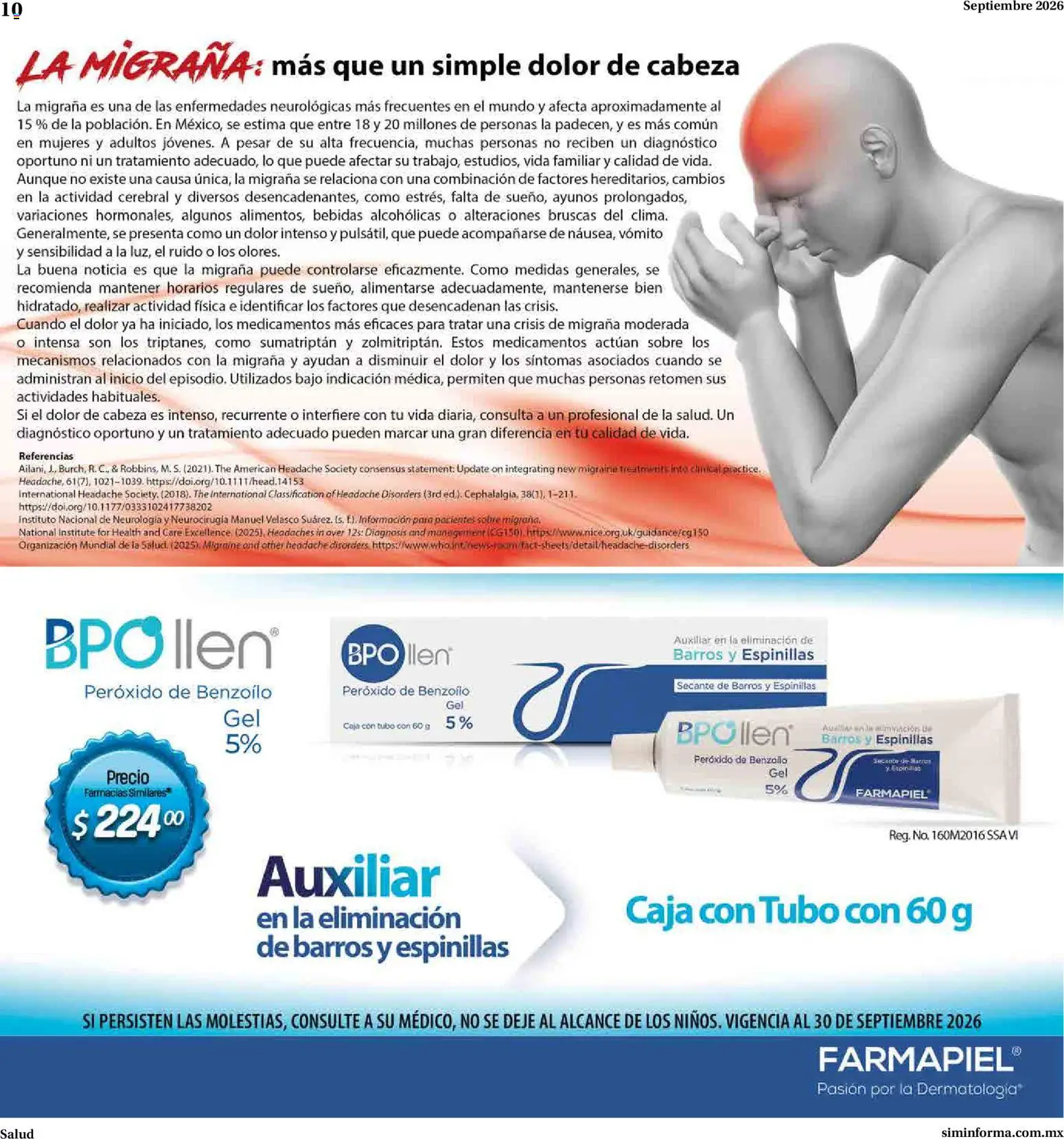 Nuevas ofertas de Farmacias Similares válidas en toda la República Mexicana desde el 01/09/2026. ¡Encuentra las mejores ofertas en Farmacias Similares catálogo! | Página: 10
