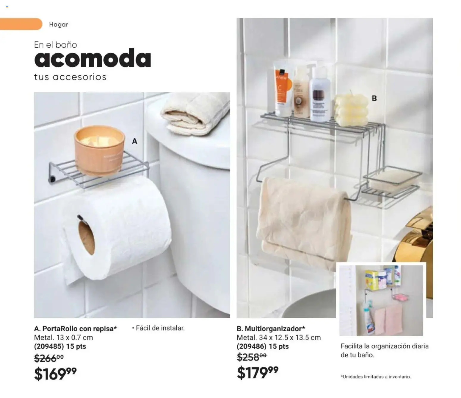 Nuevas ofertas de AVON válidas en toda la República Mexicana desde el 02/10/2026. ¡Encuentra las mejores ofertas en AVON Casa & Estilo 15 2026! | Página: 98 | Productos: Baño