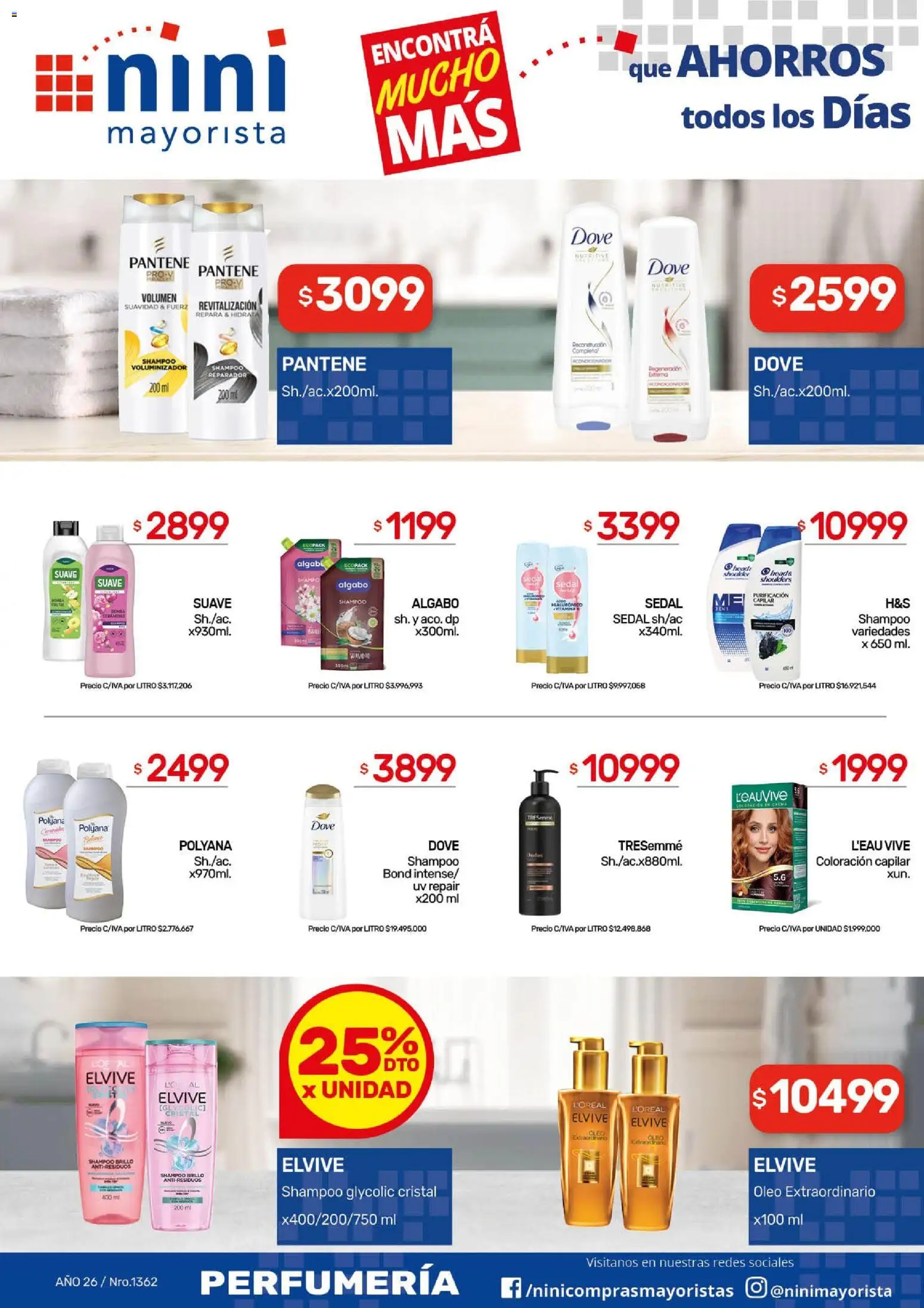 NINI Mayorista ofertas │ válido desde el 01.06.2026 | Página: 2 | Productos: Shampoo, Brillo