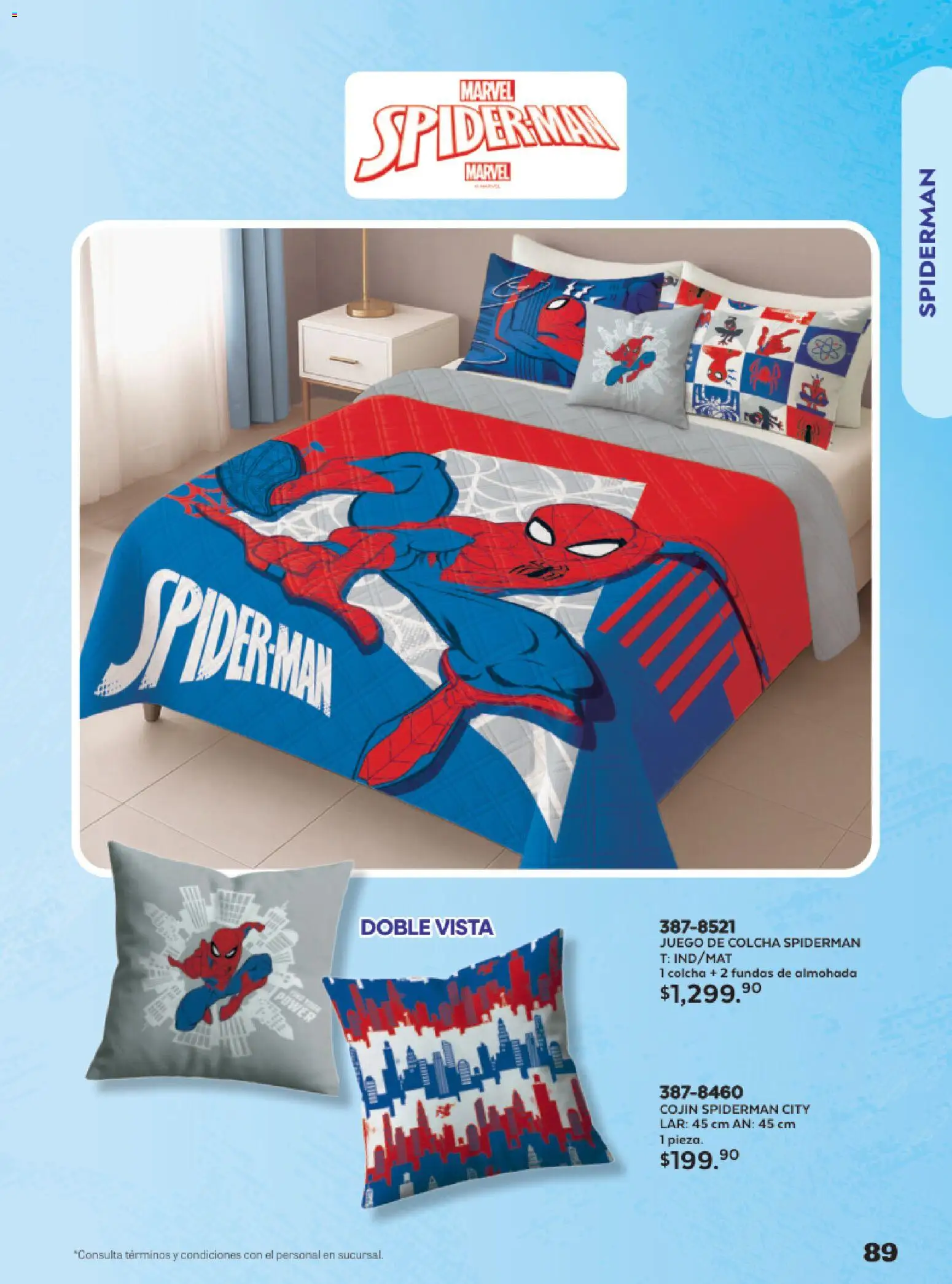 Nuevas ofertas de Andrea válidas en toda la República Mexicana desde el 24.05.2026. ¡Encuentra las mejores ofertas en Andrea catálogo Lo más divertindo en ropa! | Página: 89 | Productos: Juego, Almohada