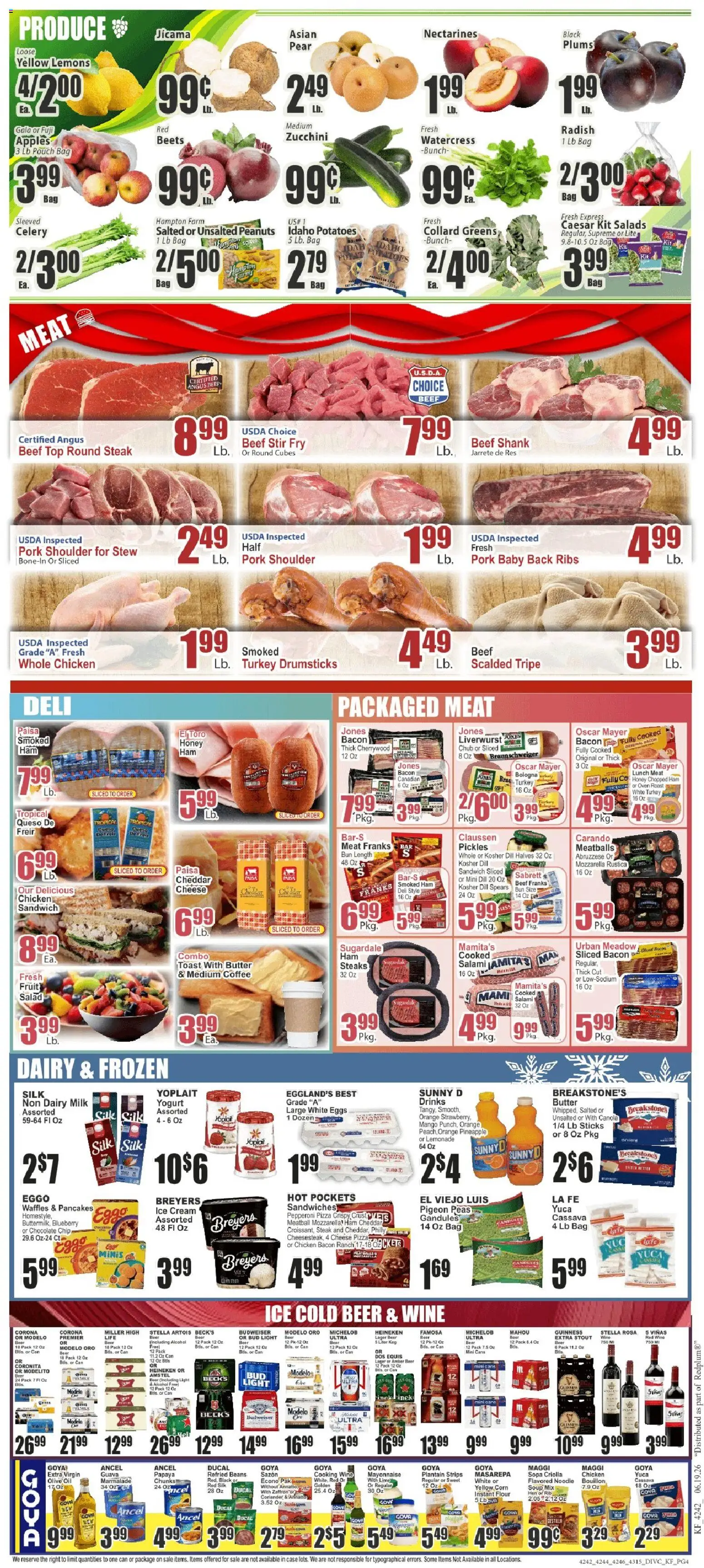 Key Food Weekly Ad - valid from 19.06.2026 | Page: 4