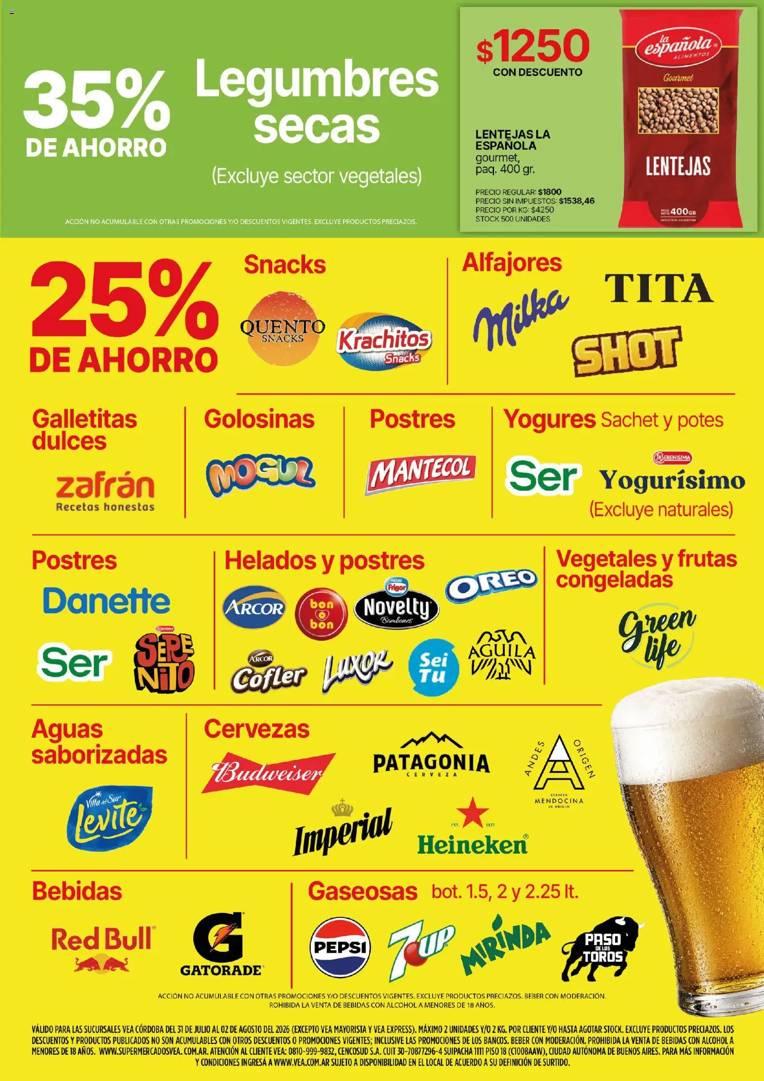 Vea - Fin de semana de ahorro | Córdoba │ válido desde el 31/07/2026 | Página: 3