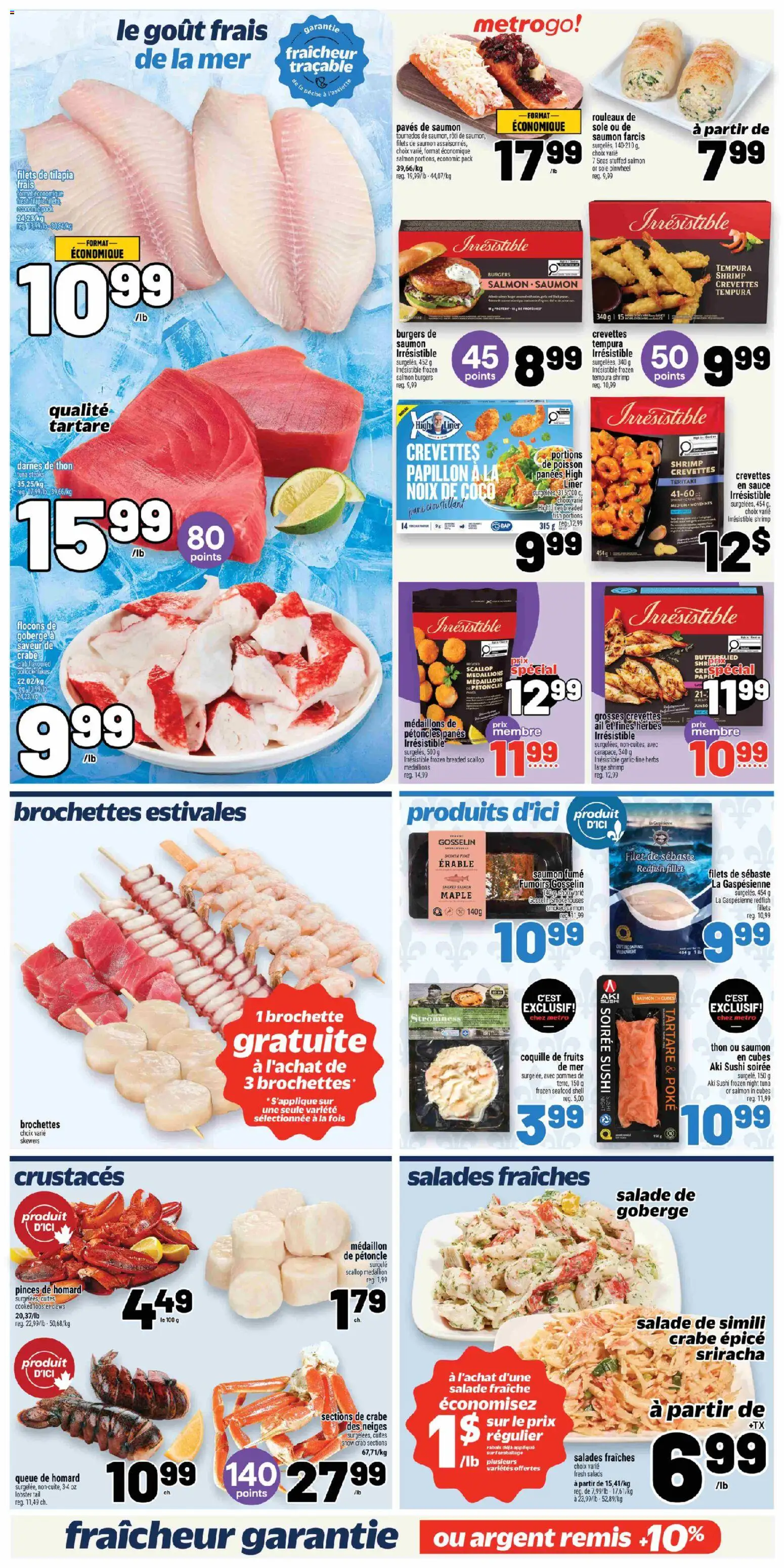 Metro flyer valid from Jul 9, 2026 | Page: 11 | Products: Fish
