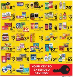 Preview of Weis weekly ads valid from 07/16/2026 | Page: 3 | Products: Coffee, Tea, Pasta, Chips