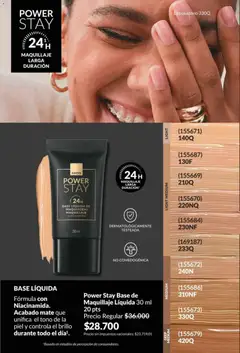 Vista previa Catálogo AVON Campaña 5/2026 válido desde el 01.05.2026 | Página: 33 | Productos: Mate, Maquillaje, Brillo