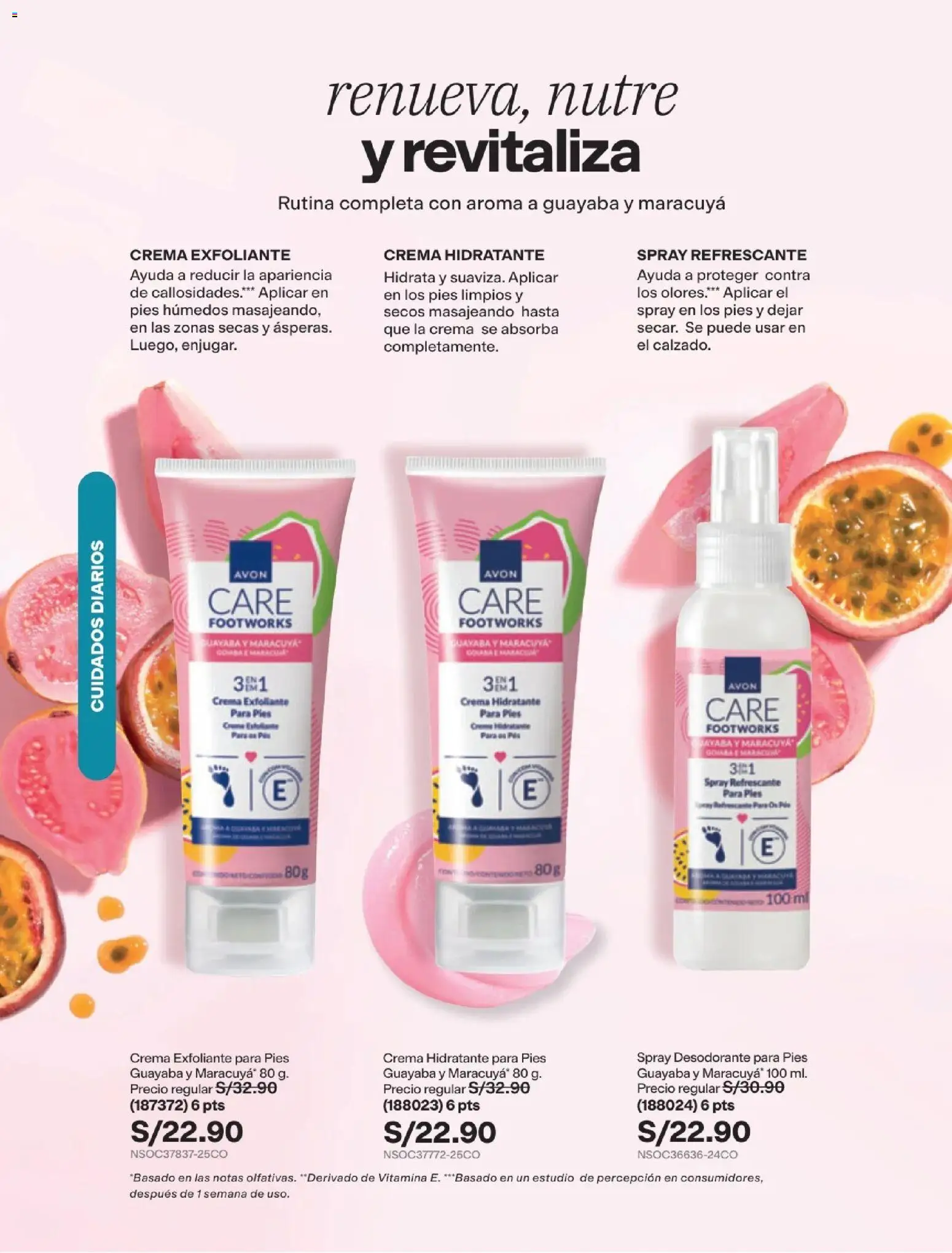 Catálogo Avon válido desde 29/08/2026 | Página: 141 | Productos: Exfoliante, Desodorante, Crema