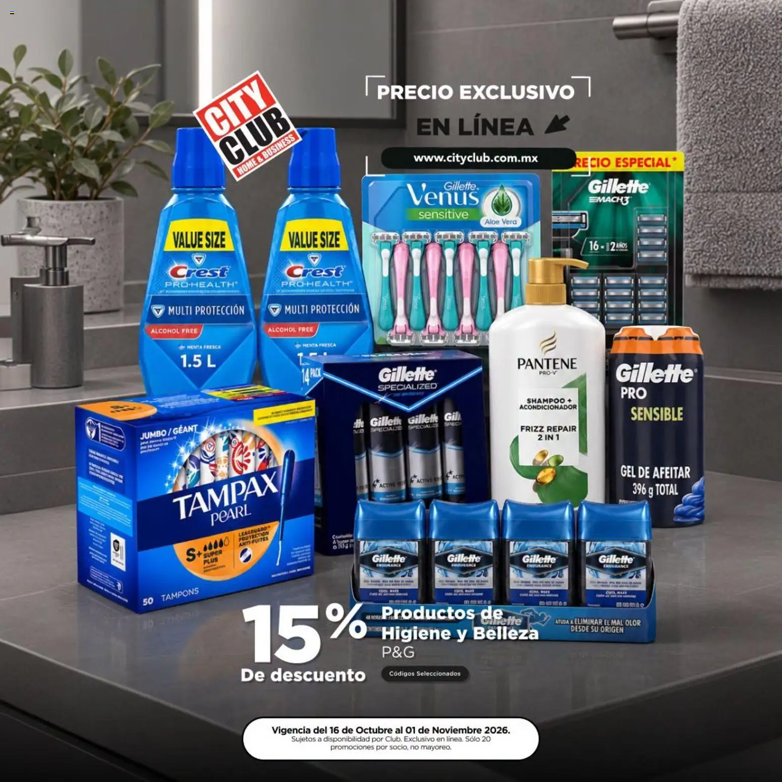Nuevas ofertas de City Club válidas en toda la República Mexicana desde el 16/10/2026. ¡Encuentra las mejores ofertas en City Club catálogo Abre la foto! | Página: 4