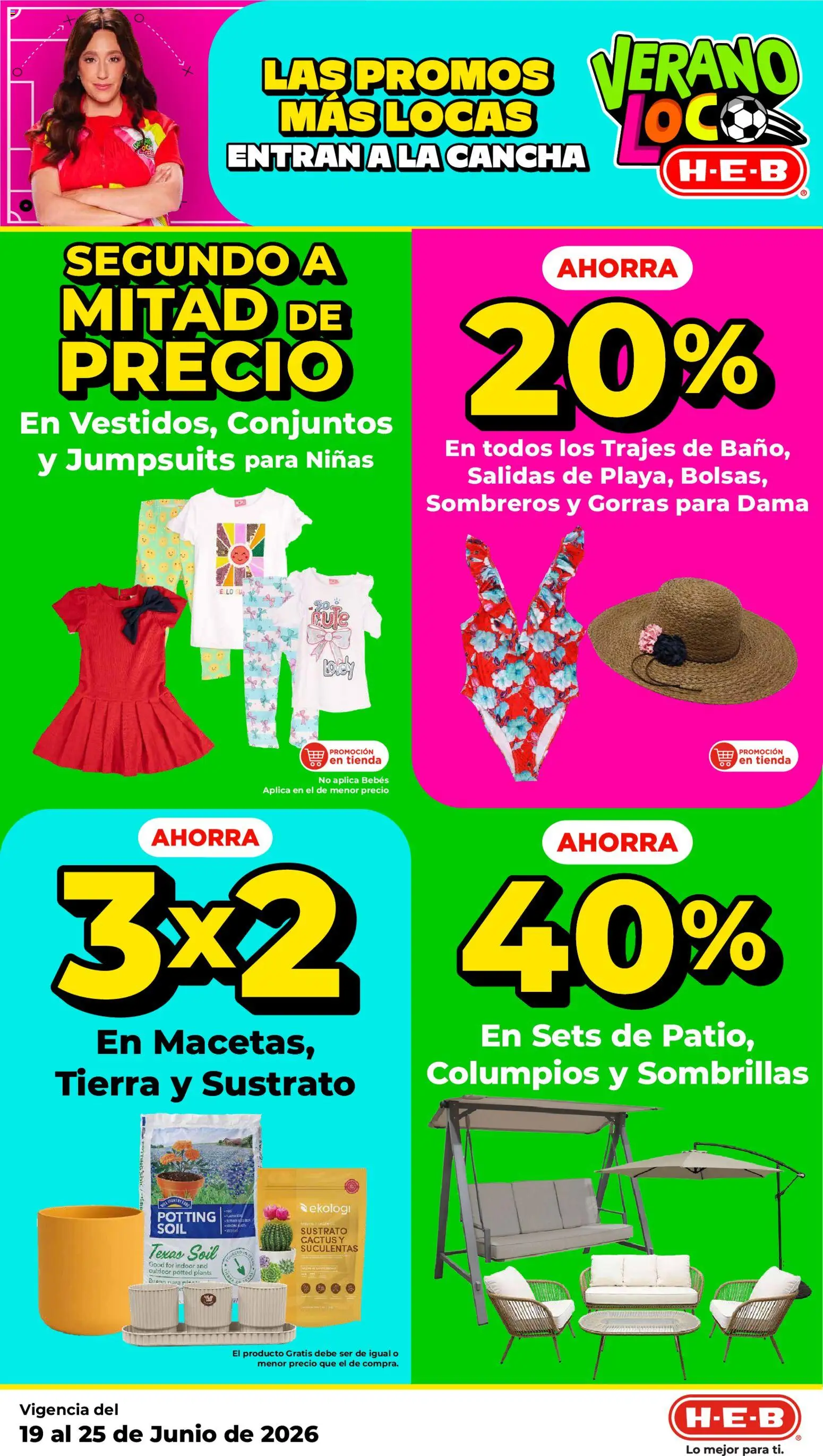 Nuevas ofertas de H-E-B válidas en toda la República Mexicana desde el 19.06.2026. ¡Encuentra las mejores ofertas en H-E-B folleto! | Página: 21