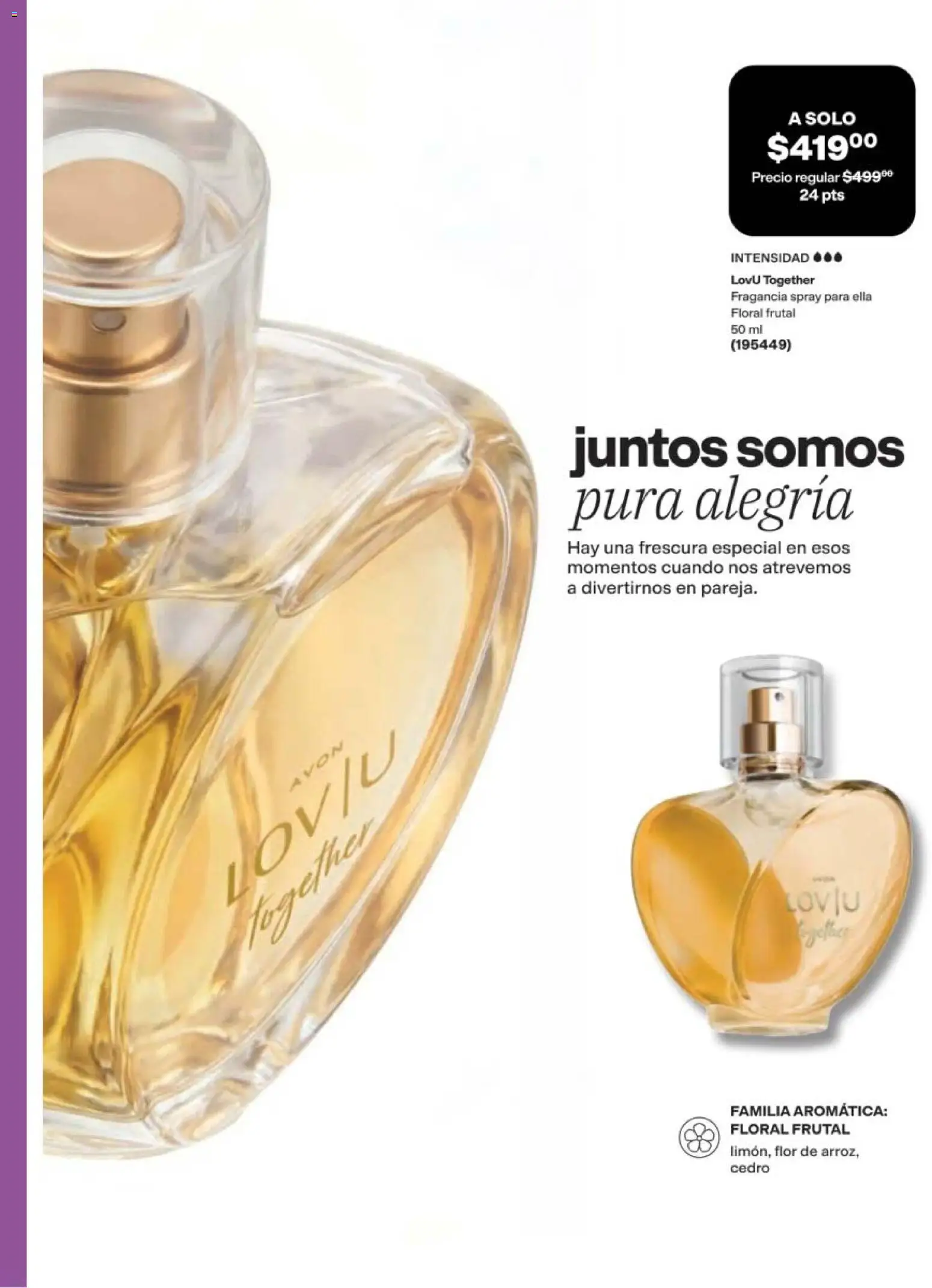 Nuevas ofertas de AVON válidas en toda la República Mexicana desde el 11/09/2026. ¡Encuentra las mejores ofertas en AVON campaña 14 2026! | Página: 67 | Productos: Fragancia