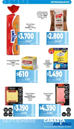 Vista previa La Anonima - Canasta Ahorro válido desde el 01/09/2026 | Página: 8 | Productos: Levadura, Mesa, Planta, Canasta