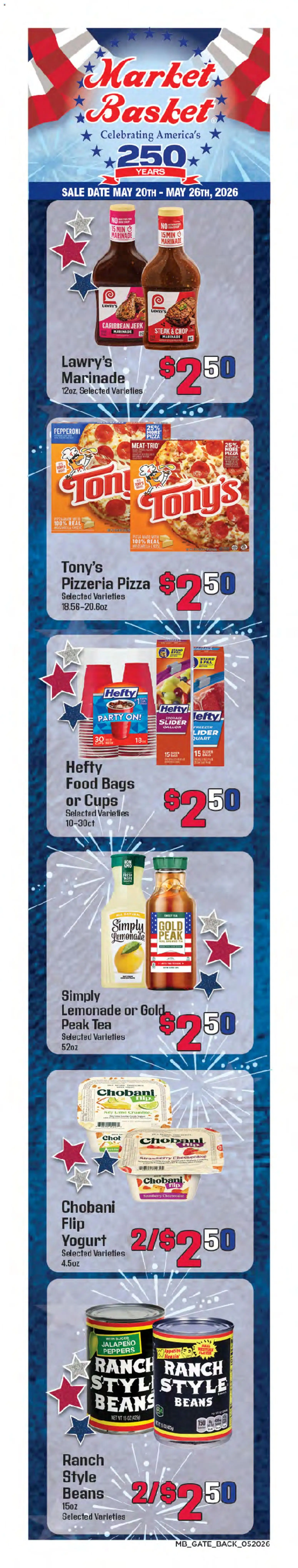 Market Basket Weekly Ad - valid from 20.05.2026 | Page: 2 | Products: Basket, Yogurt, Date, Cheesecake