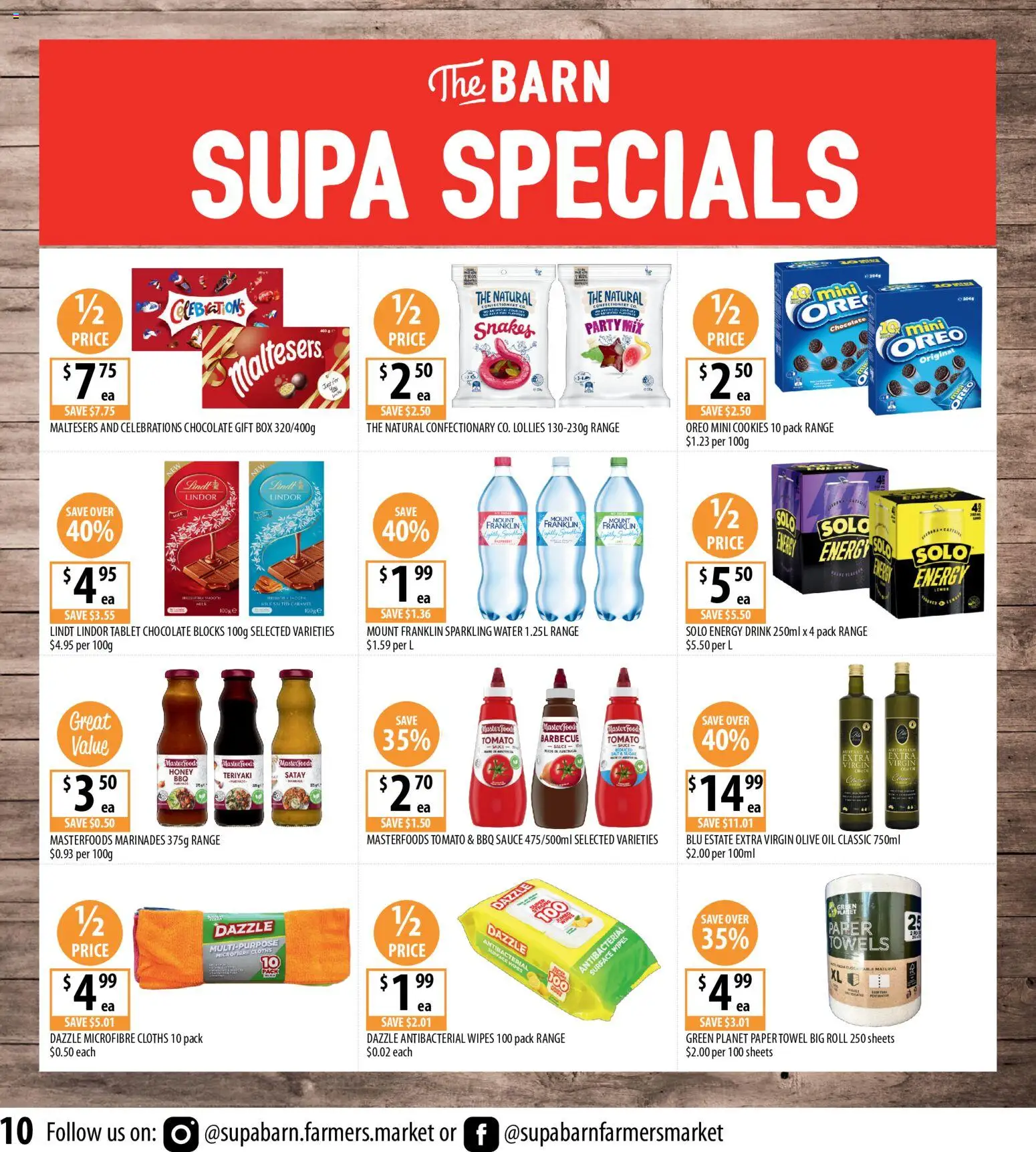 Supabarn catalogue - valid from 03.06.2026 | Page: 10 | Products: BBQ Sauce, Oil, Honey, Towels