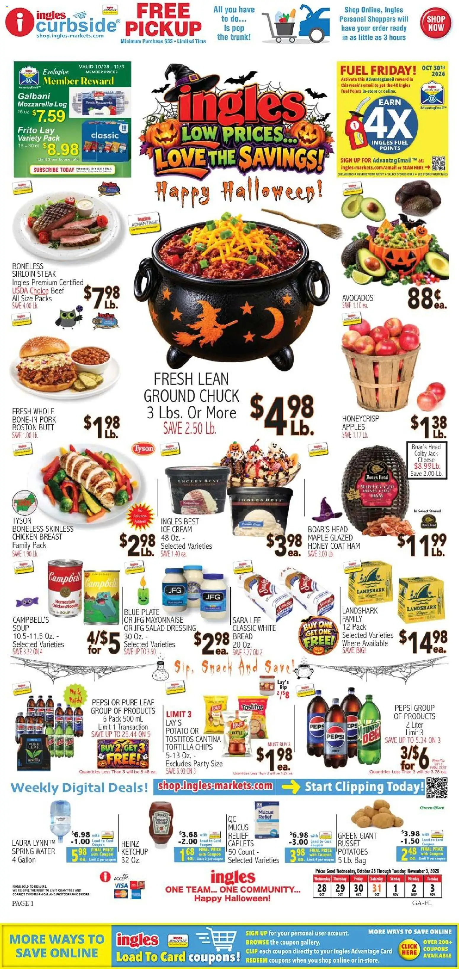 Ingles Weekly Ad - valid from 10/28/2026 | Page: 1