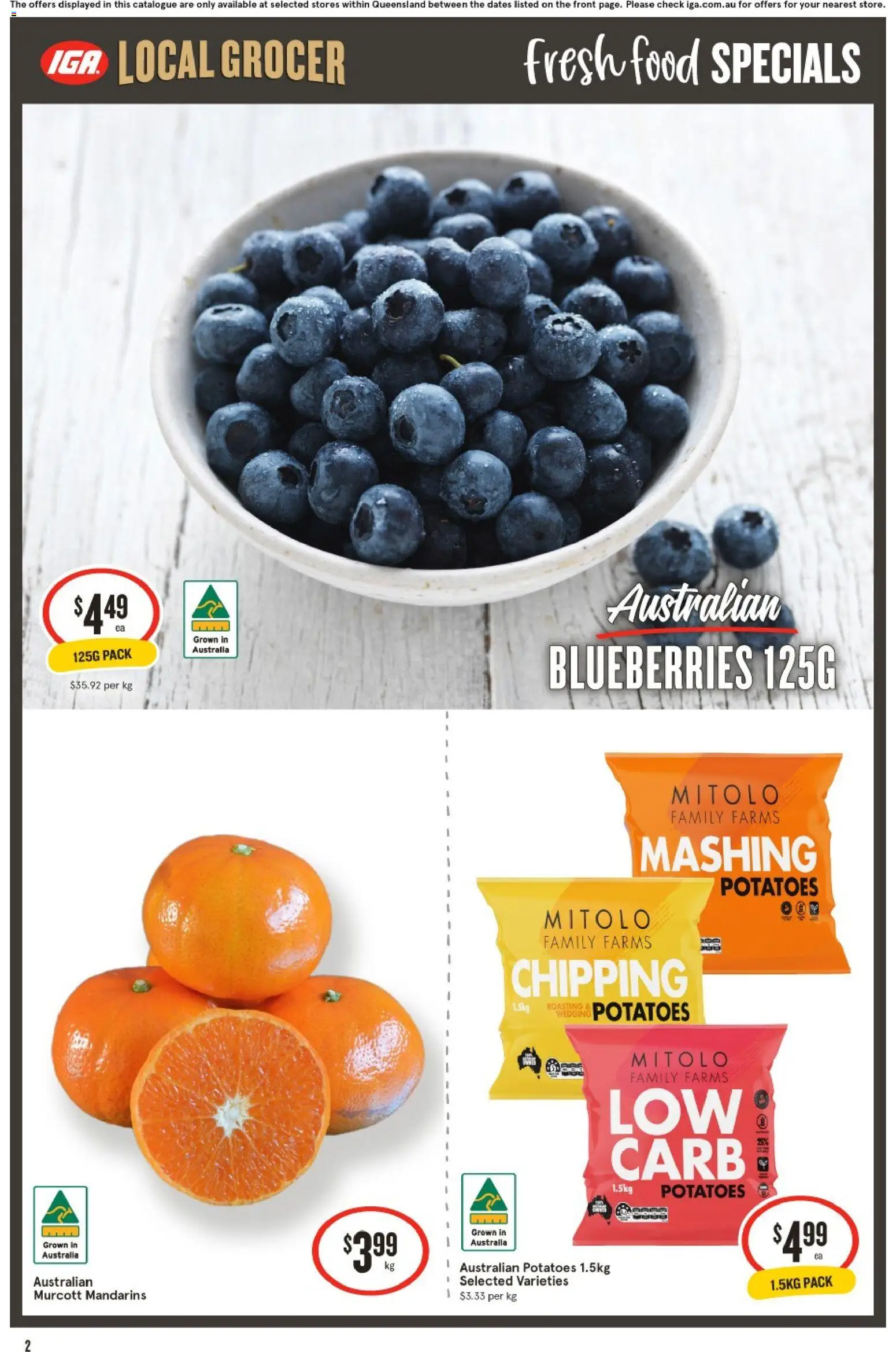 IGA catalogue - valid from 15/07/2026 | Page: 3 | Products: Chocolate, Fish, Ice cream, Fridge