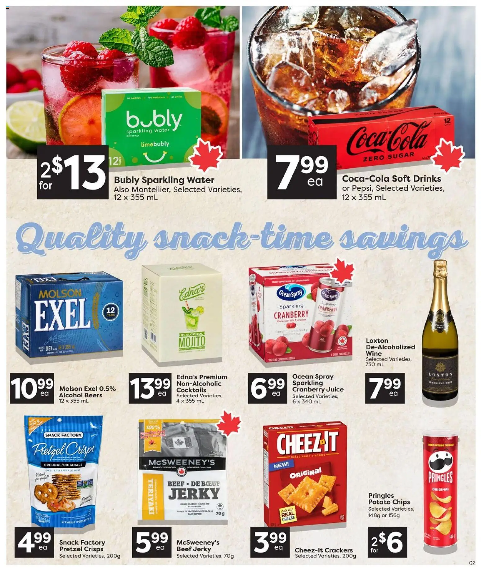 Quality Foods flyer valid from Jul 30, 2026 | Page: 10 | Products: Beef, Cheese, Juice, Wine