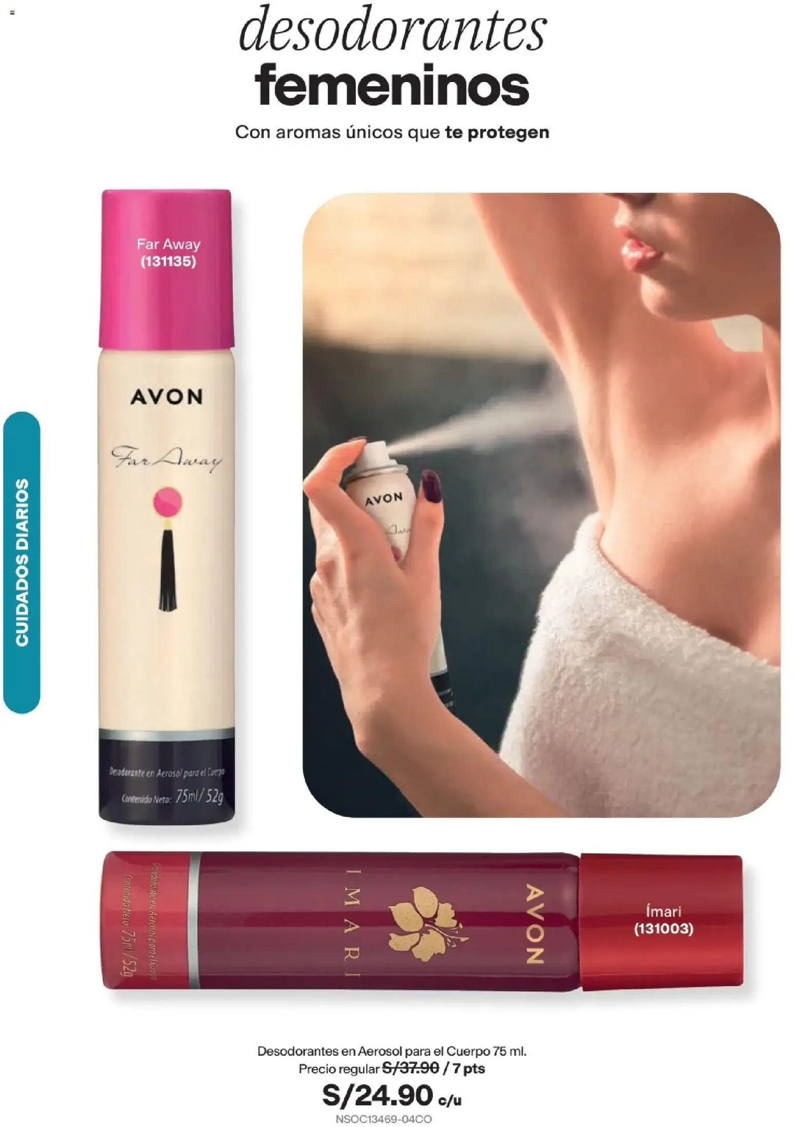 Catálogo Avon válido desde 11/08/2026 | Página: 159 | Productos: Desodorante, Té
