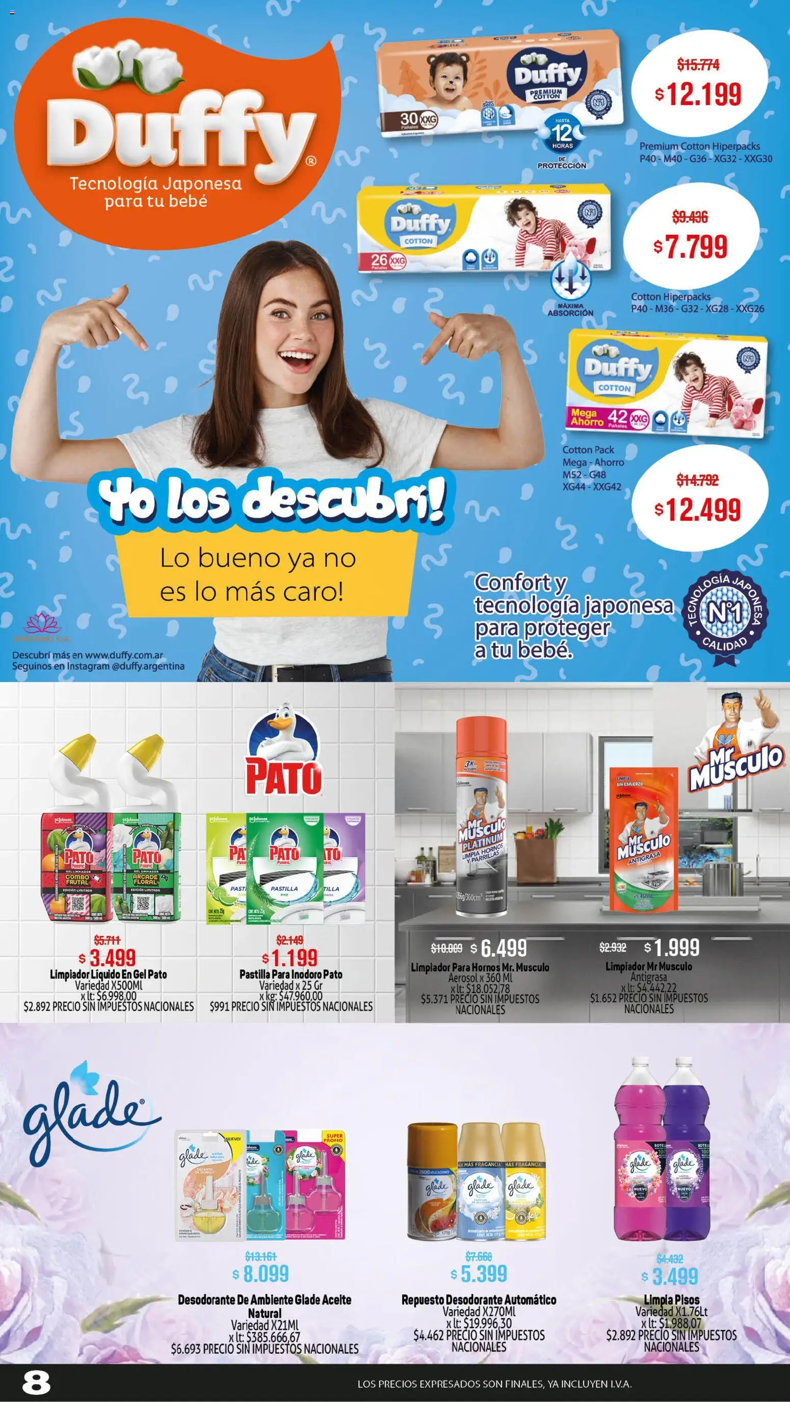 Makro ofertas Makro VOLVETE A ILUSIONAR │ válido desde el 25/06/2026 | Página: 9 | Productos: Desodorante de ambiente, Botella, Fragancia, Limpiador