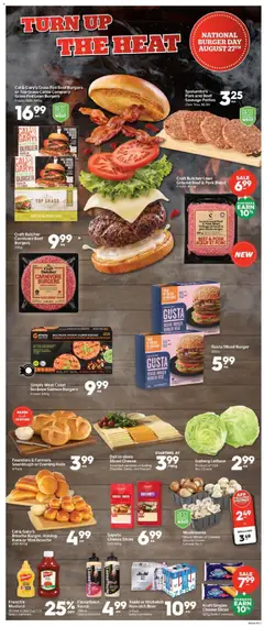 Preview of Calgary Co-op weekly flyer / circulaire from shop Calgary Co-op valid from Aug 27, 2026 | Page: 7 | Products: Beef, Ground beef, Beer, Pork