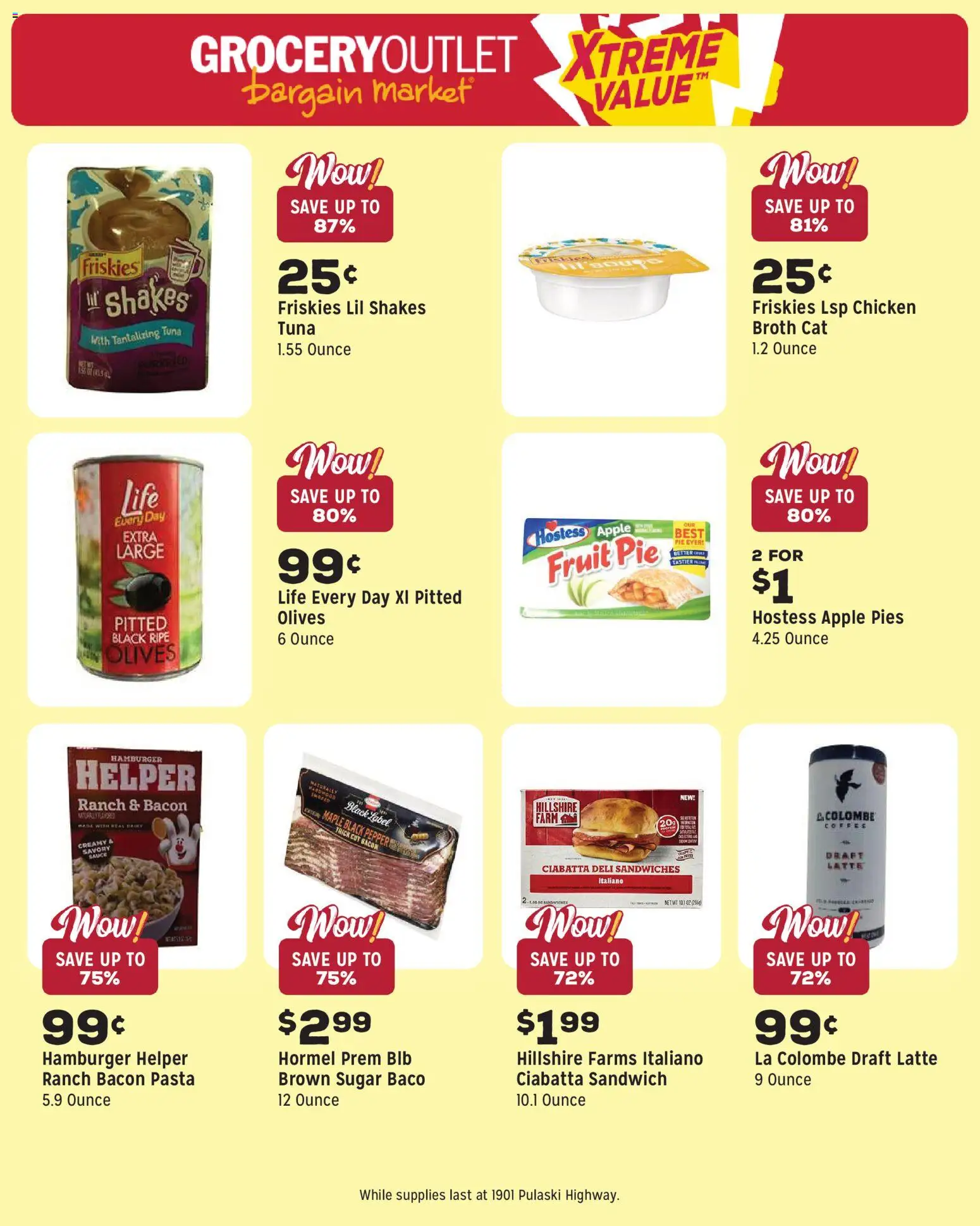 Grocery Outlet Weekly Ad - valid from 07/08/2026 | Page: 10 | Products: Pasta, Sauce, Sugar, Pepper