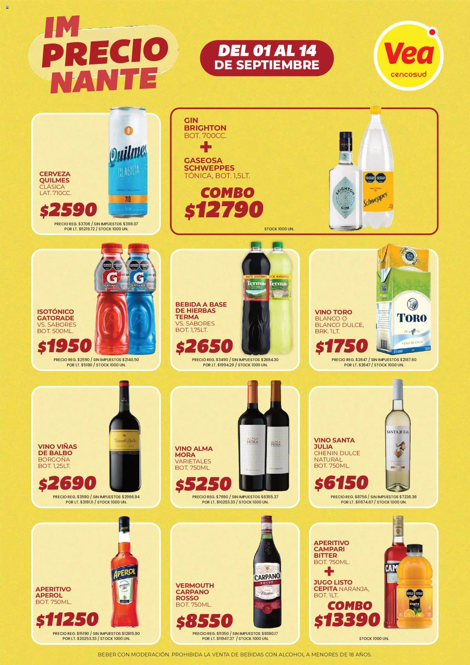 Vea - Folleto imPRECIOnante | Córdoba │ válido desde el 01/09/2026 | Página: 8 | Productos: Hierbas, Magnum, Dulce, Jugo