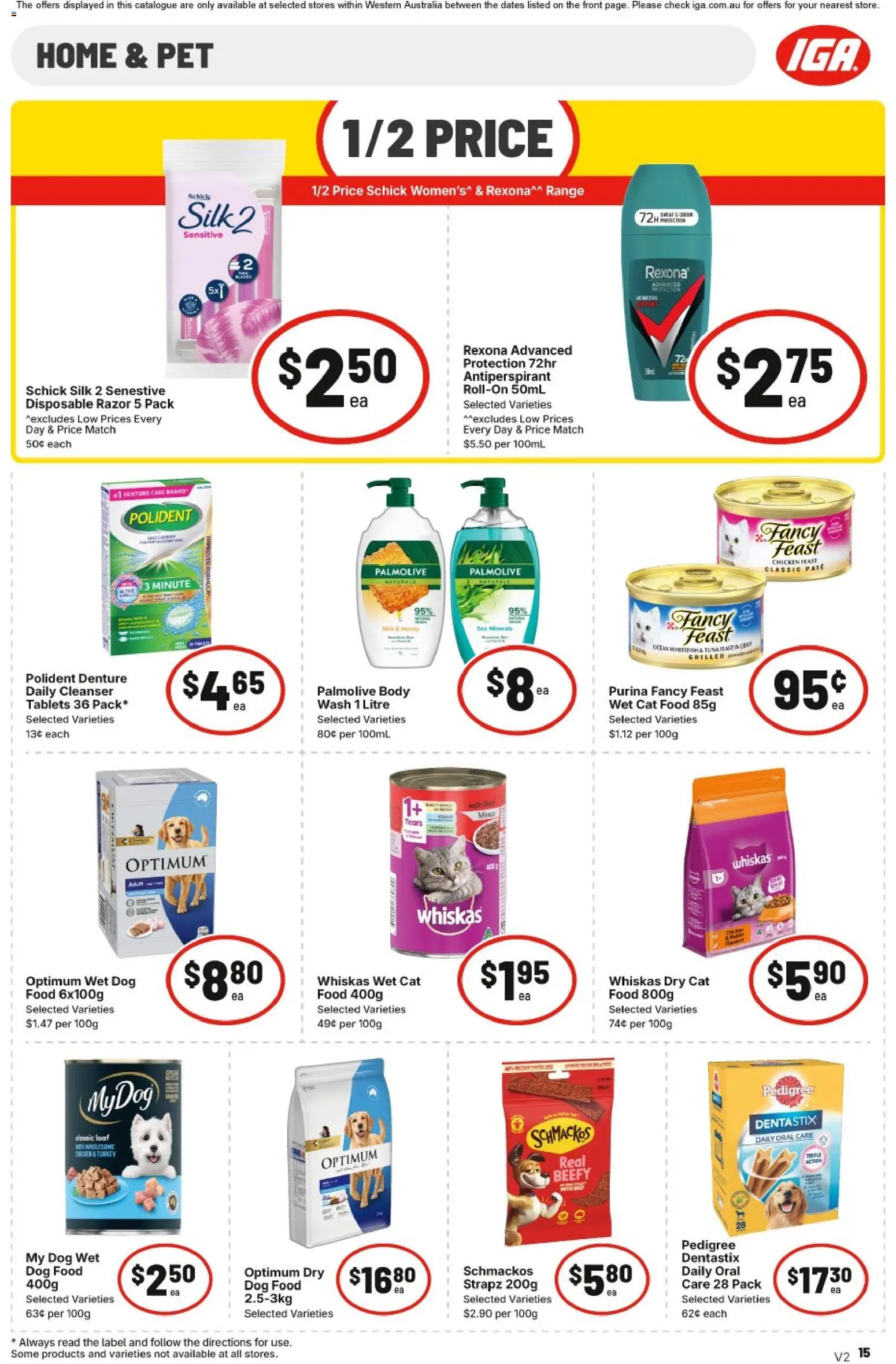 IGA catalogue - valid from 15/07/2026 | Page: 16 | Products: Honey, Dog food, Razor, Turkey