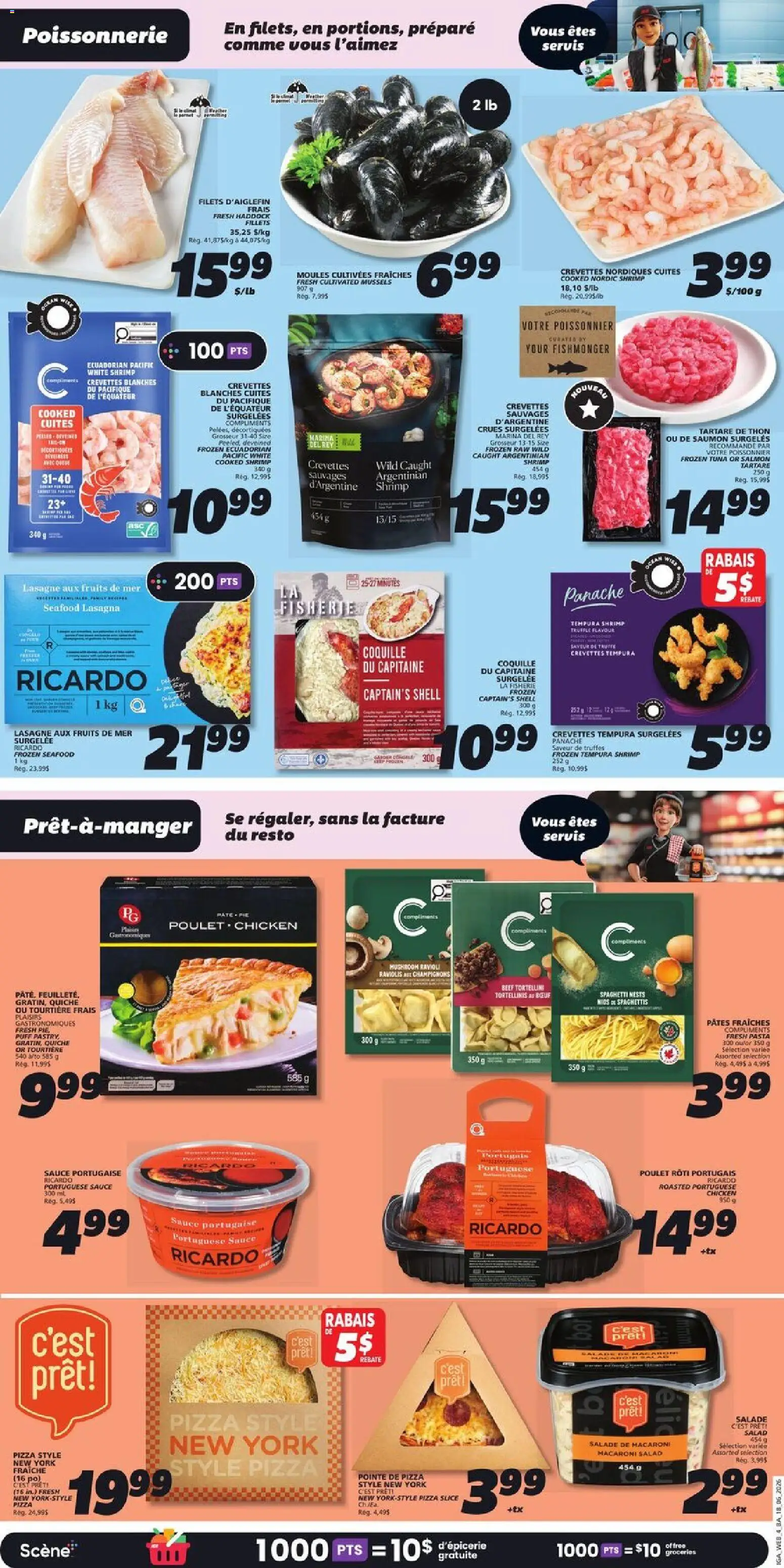 IGA flyer valid from 18.06.2026 | Page: 10 | Products: Beef, Pasta, Pizza, Chicken