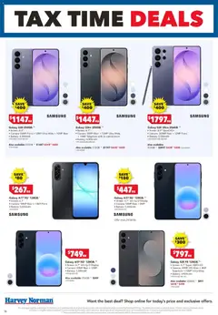 Preview of Harvey Norman Tax Time Deals - valid from 19/06/2026 | Page: 16 | Products: Battery, Accessories, Camera, Screen