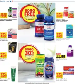 Preview of Meijer weekly ads valid from 07/29/2026 | Page: 30 | Products: Fish Oil, Powder, Oil, Pants