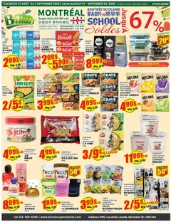 Preview of Btrust Supermarket weekly flyer / circulaire from shop Btrust Supermarket valid from Aug 27, 2026
