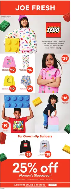 Preview of Atlantic Superstore weekly flyer / circulaire from shop Atlantic Superstore valid from Jul 23, 2026 | Page: 25 | Products: Tshirt, Vest
