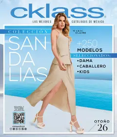 Vista previa de Cklass catálogo Sandalias, nuevo folleto de la tienda, válido en México a partir del 08/07/2026