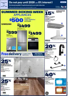 Preview of Rona weekly flyer from shop Rona valid from Jul 2, 2026 | Page: 3 | Products: Refrigerator, Dishwasher, Box