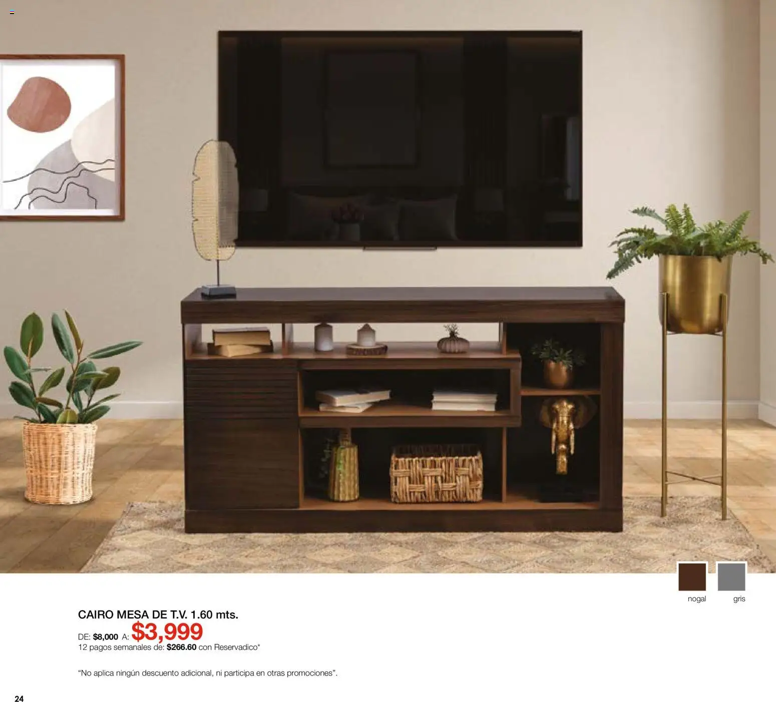 Nuevas ofertas de Muebles Dico válidas en toda la República Mexicana desde el 01/08/2026. ¡Encuentra las mejores ofertas en Muebles Dico catálogo! | Página: 24 | Productos: Mesa