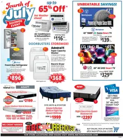 Preview of ABC Warehouse weekly ads valid from 14.06.2026