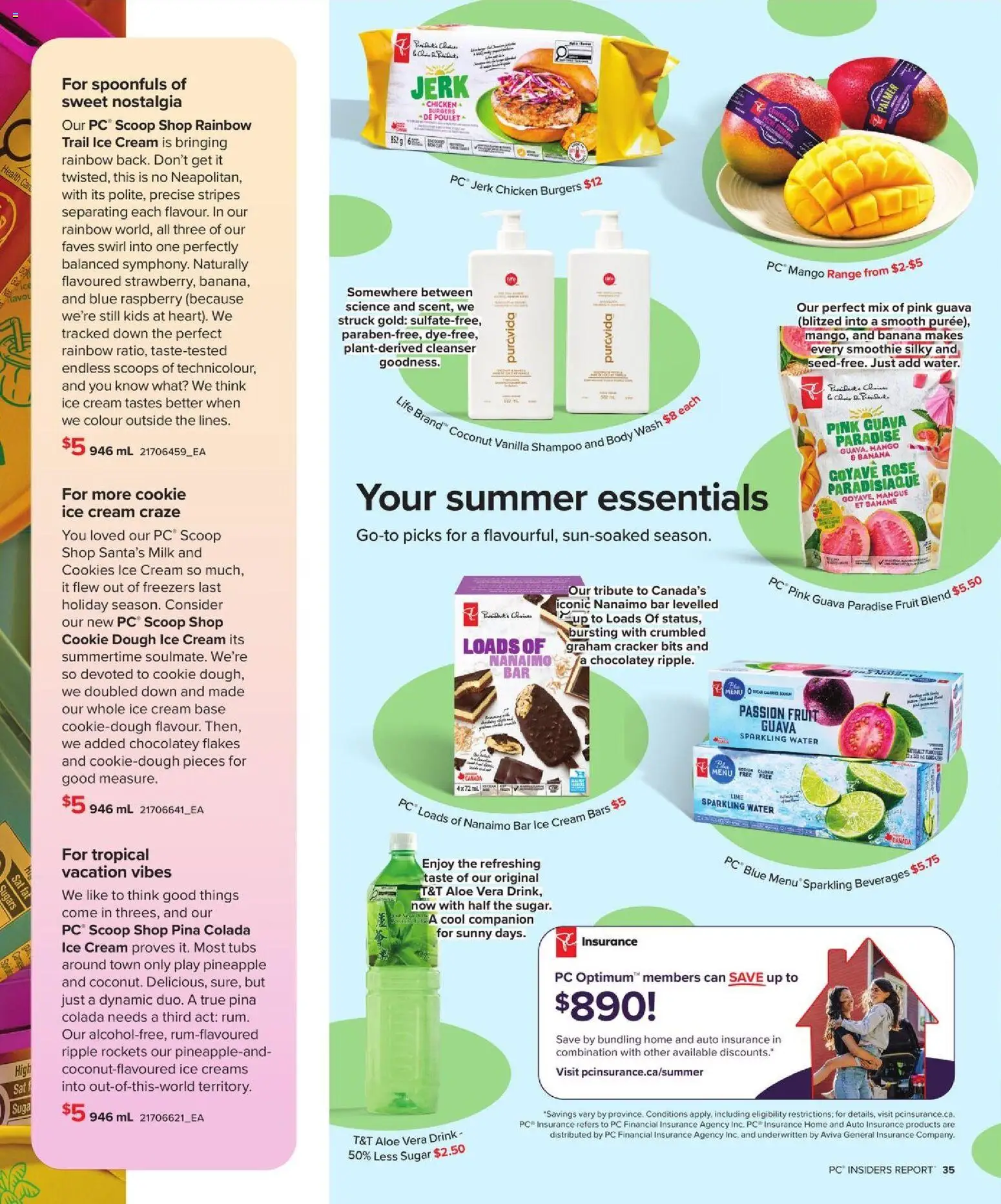No Frills flyer valid from 14.05.2026 | Page: 35 | Products: Flakes, Ice cream, PC, Chicken