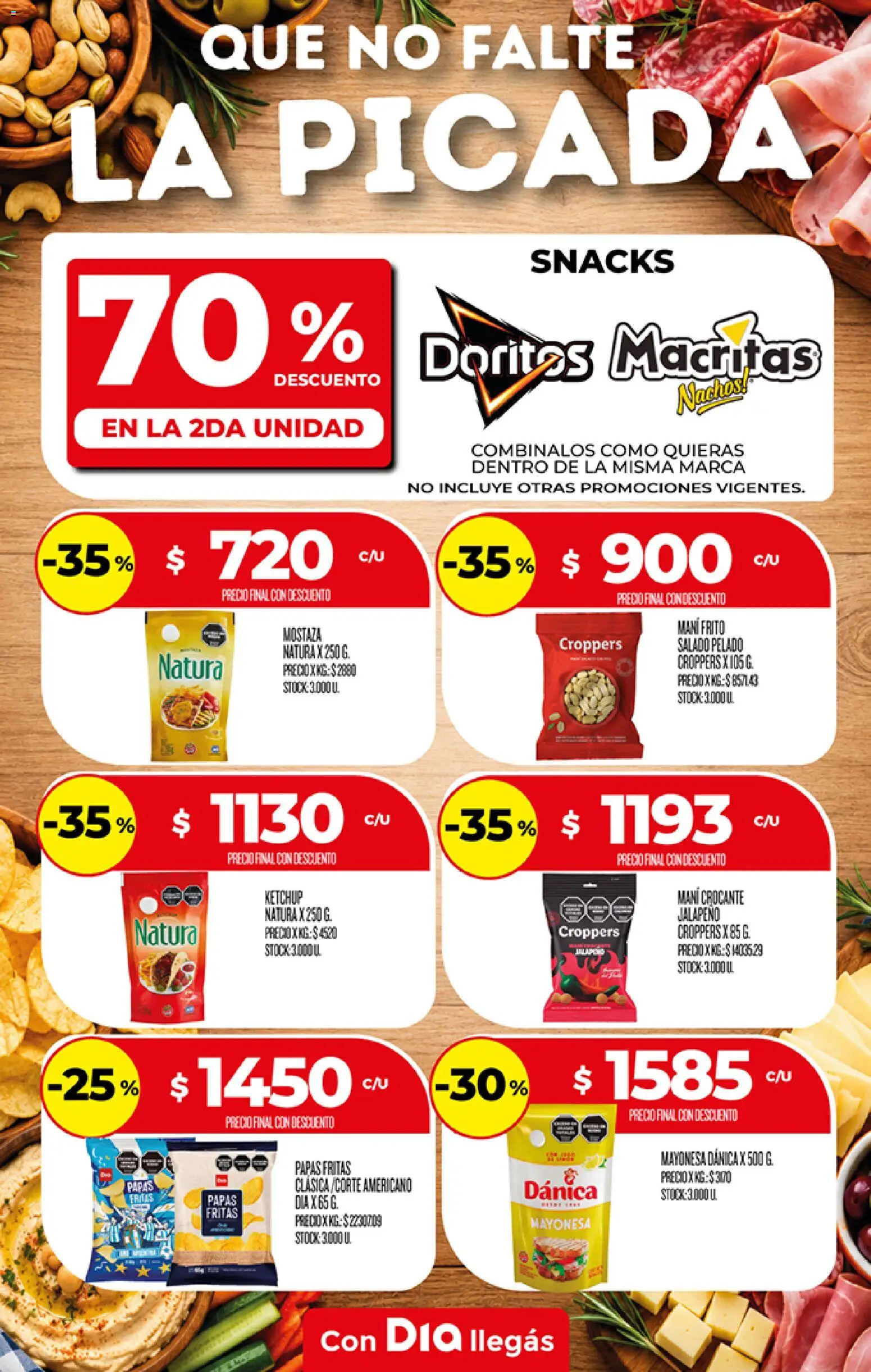 Supermercado DIA - Especial Picada │ válido desde el 07/10/2026 | Página: 1
