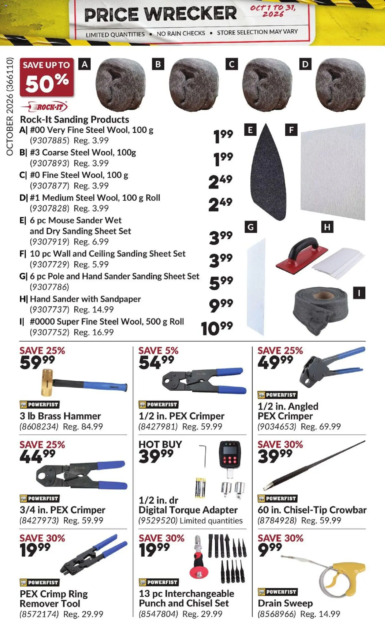 Princess Auto flyer valid from Oct 1, 2026 | Page: 7 | Products: PC, Mouse, Adapter