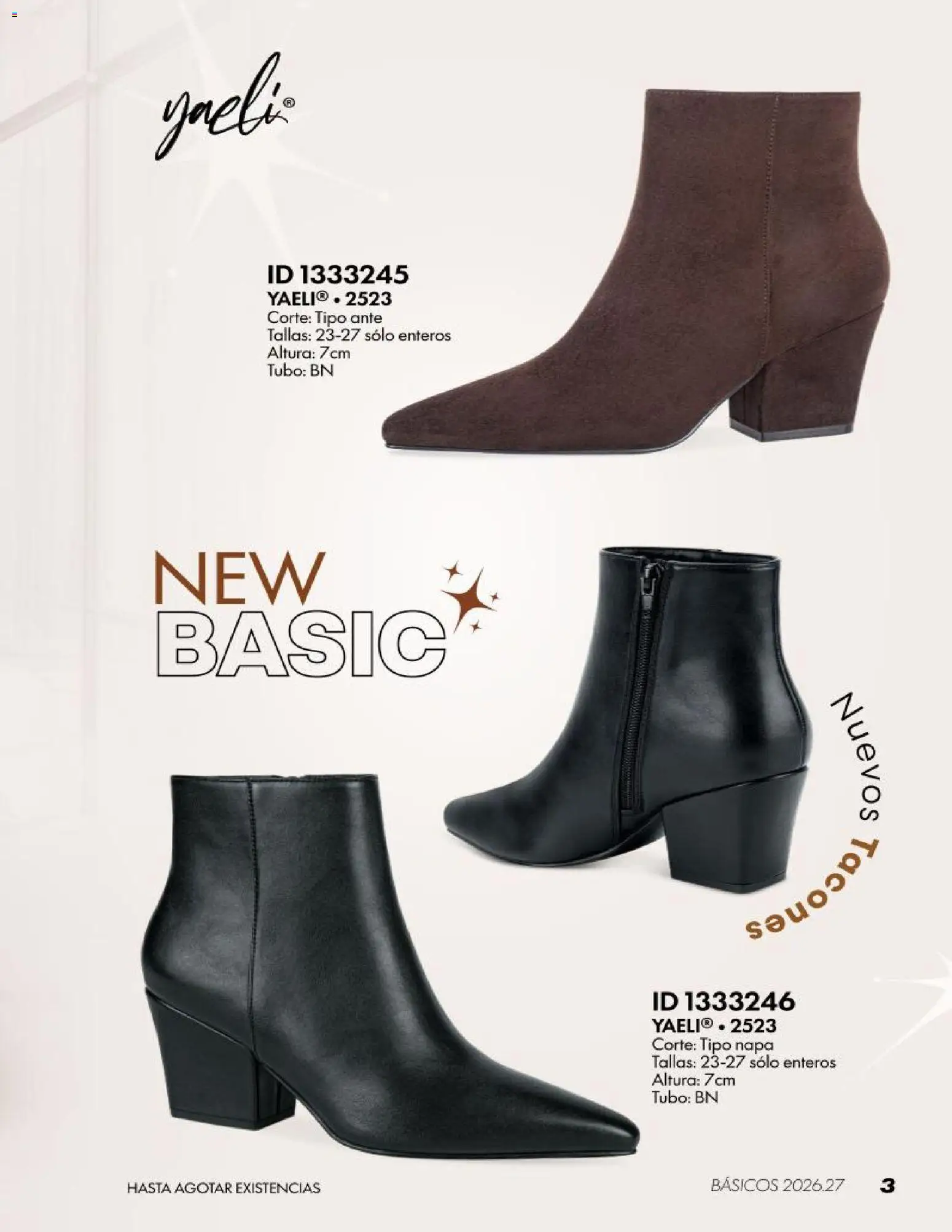 Nuevas ofertas de Price Shoes válidas en toda la República Mexicana desde el 20/10/2026. ¡Encuentra las mejores ofertas en Price Shoes catálogo Botines Basicos! | Página: 3