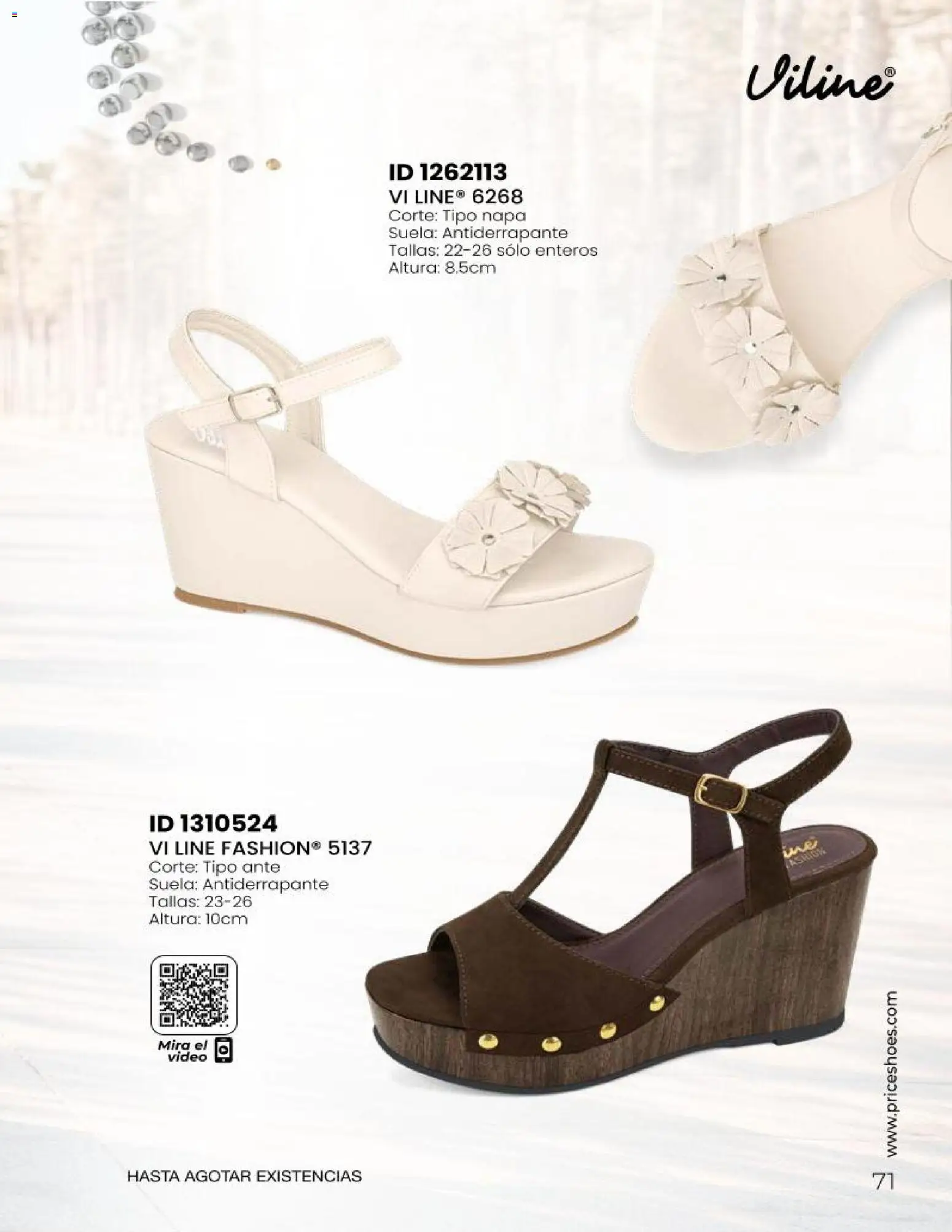 Nuevas ofertas de Price Shoes válidas en toda la República Mexicana desde el 23/06/2026. ¡Encuentra las mejores ofertas en Price Shoes catálogo Sandalias 2026! | Página: 71 | Productos: Video