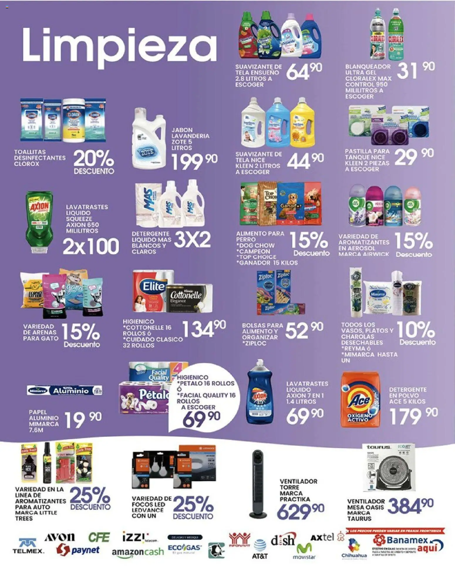 Nuevas ofertas de Alsuper válidas en toda la República Mexicana desde el 19.05.2026. ¡Encuentra las mejores ofertas en Alsuper folleto Casas Grandes! | Página: 5 | Productos: Ventilador, Suavizante, Mesa, Polvo
