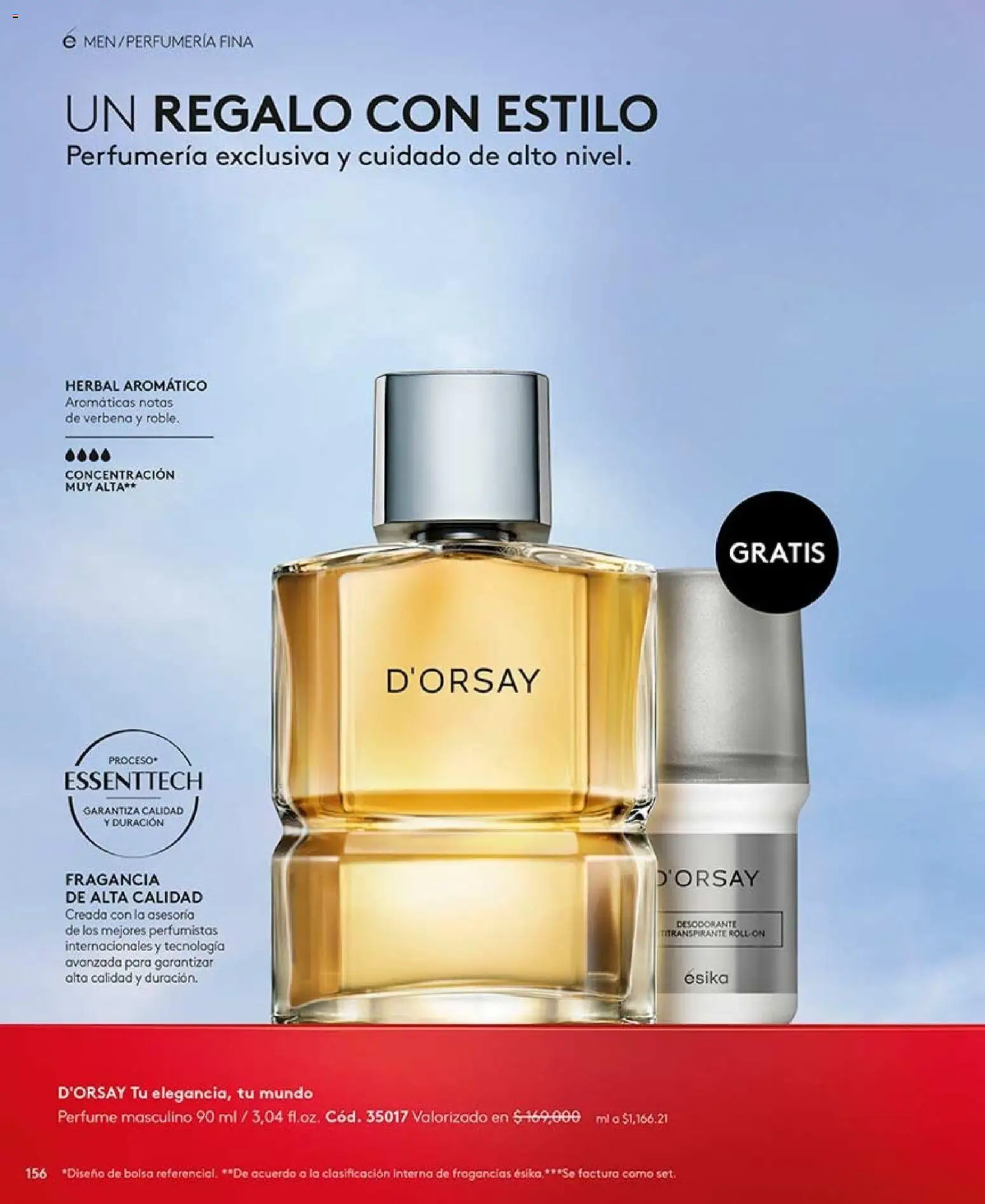Ésika revista - valida desde el 28/08/2026 | Página: 156 | Productos: Bolsa, Perfume, Fragancia, Desodorante
