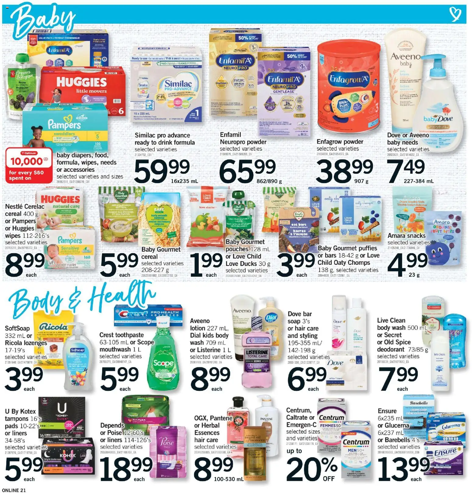 Fortinos flyer valid from Aug 20, 2026 | Page: 20