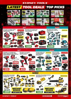 Preview of Sydney Tools catalogue - valid from 02/07/2026