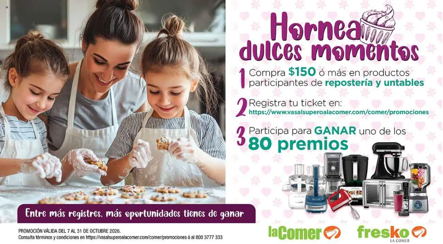 Nuevas ofertas de La Comer válidas en toda la República Mexicana desde el 02/10/2026. ¡Encuentra las mejores ofertas en La Comer folleto es la tienda rosa! | Página: 40