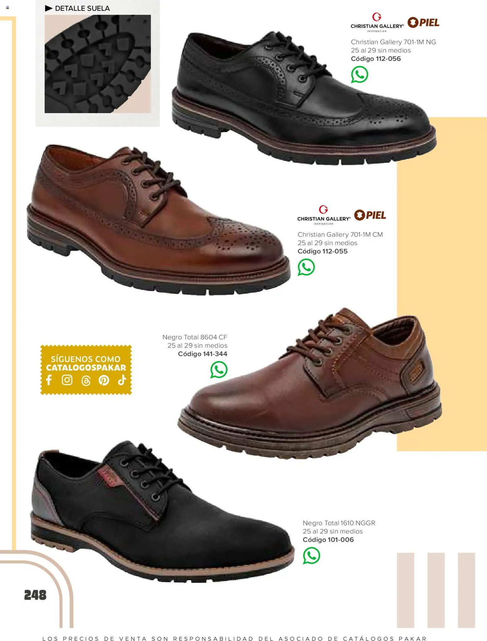 Shoes Collection PAKAR catálogo 2026 PDF (Julio) — page 247