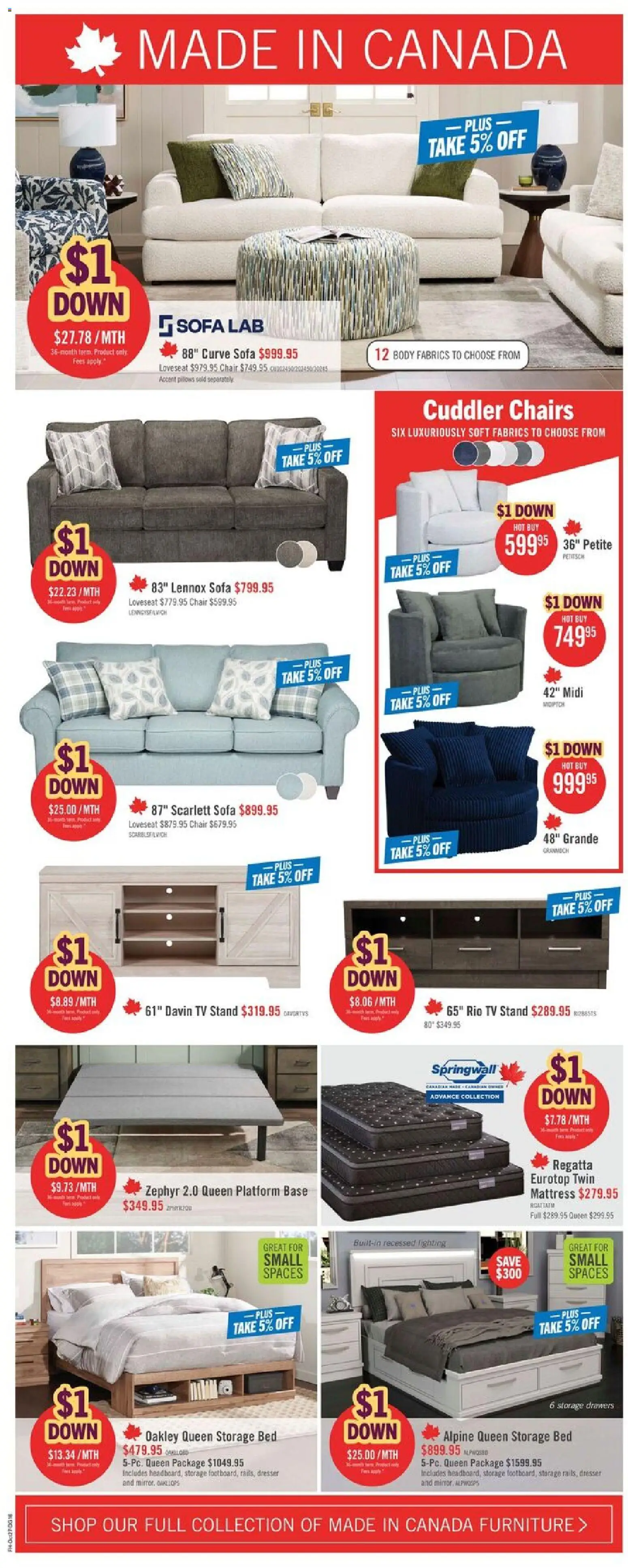 The Brick flyer valid from Oct 27, 2026 | Page: 8