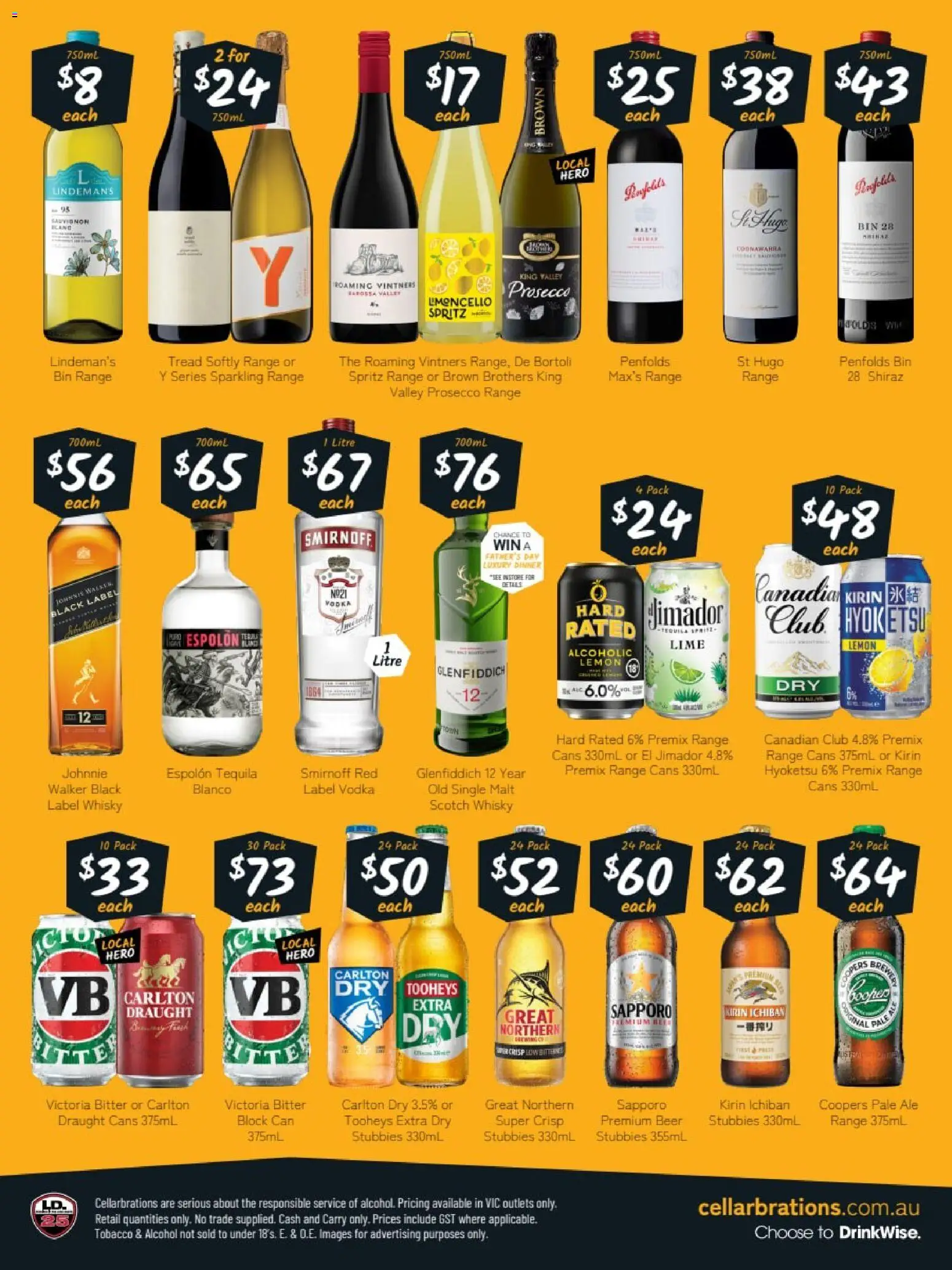 Cellarbrations catalogue - valid from 24/08/2026 | Page: 2 | Products: Alcohol, Prosecco, Vodka, Scotch