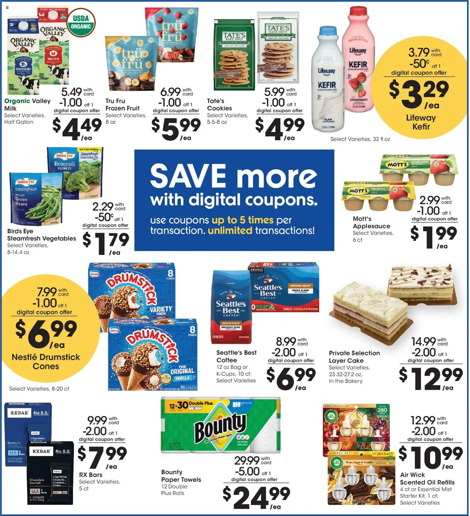 Mariano's Weekly Ad - valid from 09/30/2026 | Page: 7 | Products: Picker, Milk, Oil, Bag