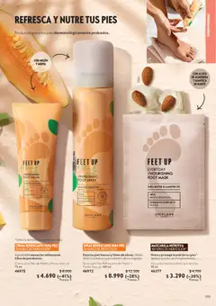 Oriflame Catálogo válido desde el 30.05.2026 | Página: 111 | Productos: Almendra, Manteca, Melón, Aceite